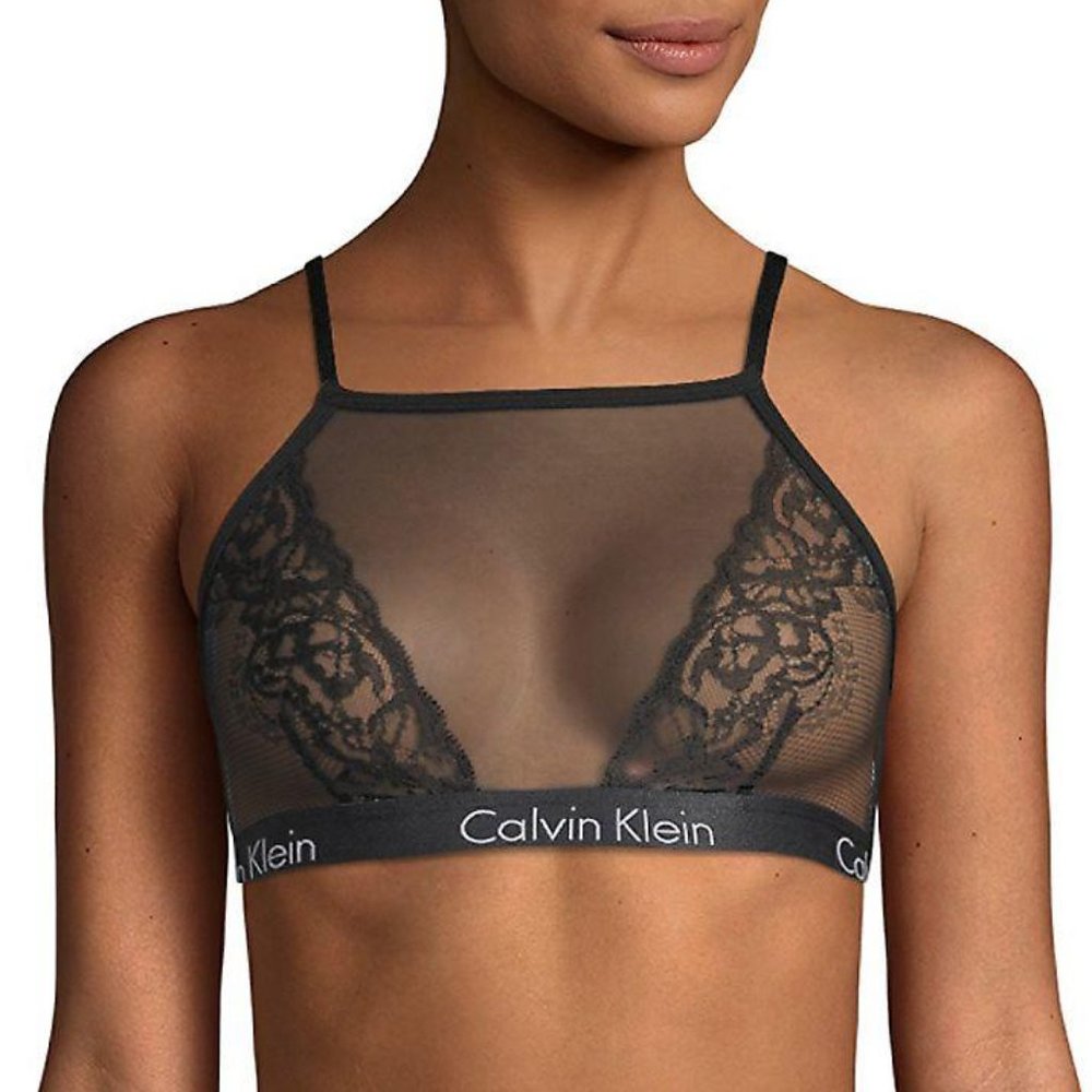 Calvin Klein Mesh + Lace bralette